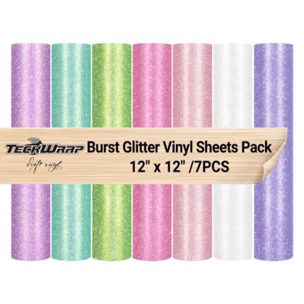 TW. Sheets Pack Burst Glitter Vinyl